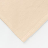 Austernschale und Perle Geschlechtsneutrales Mom t Fleecedecke (Ecke)