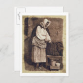 Austernweibchen, 1843-47 (Salzwapterprint aus Kalo Postkarte (Vorne/Hinten)