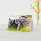 Austin 12/4 blank greetings card karte (Gelbe Blume)