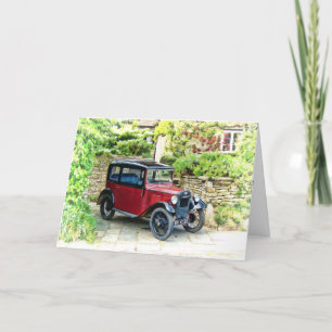 Austin 7 Grußkarte Karte