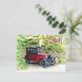 Austin 7 Postkarte (Stehend Vorderseite)