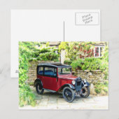 Austin 7 Postkarte (Vorne/Hinten)