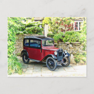 Austin 7 Postkarte