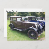 Austin 7 postkarte (Vorne/Hinten)