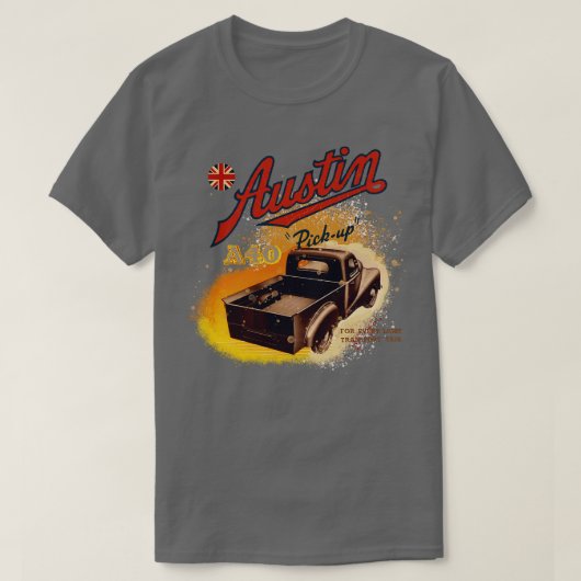 Austin A40 LKW T-Shirt (Design vorne)