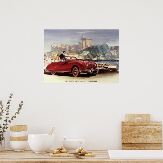 Austin A90 Vintag Print Poster (Küche)