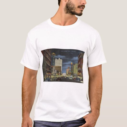 Austin-Allee, Waco, Texas - Vierzigerjahre T-Shirt (Vorderseite)