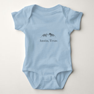 Austin Armadillos Baby Bodysuit Baby Strampler