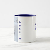 Austin, Austin, im Dezember 2006 Zweifarbige Tasse (Mittel)