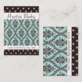 Austin-Baby-Karte Visitenkarte (Vorne/Hinten)