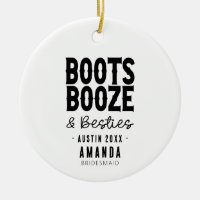 Austin Bachelorette Boots Boots Booze Besties Cust