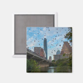 Austin BATS Downtown Magnet (Vorderseite/Rückseite)