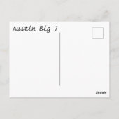 Austin Big 7 Postkarte (Rückseite)