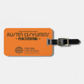 Austin CISV Limits Gepäckmarke Gepäckanhänger (Vorderseite horizontal)