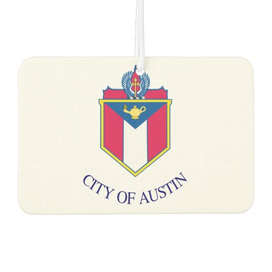 Austin City Autolufterfrischer (Vorderseite)