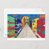 Austin cityscape postkarte (Vorne/Hinten)