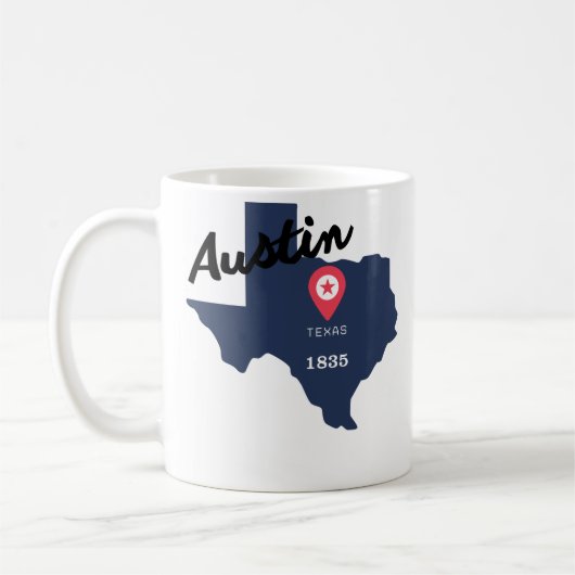Austin coffee Mug Kaffeetasse (Links)
