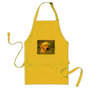Austin das goldene Labrador Schürze
