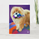 "AUSTIN" erARTdog Chow Art Card Karte (Vorderseite)