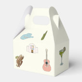 Austin-Gastgeschenk Hochzeit Geschenkschachtel (Rückseite)