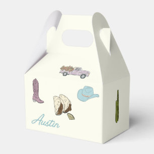 Austin-Gastgeschenk Hochzeit Geschenkschachtel