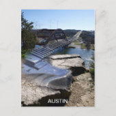 Austin Guitar Bridge Postkarte (Vorderseite)