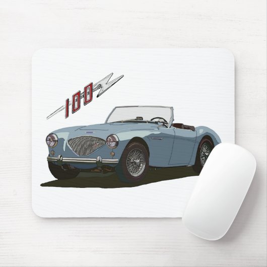 Austin Healey 100 Mousepad (Mit Mouse)