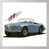 Austin Healey 100 Poster (Vorne)