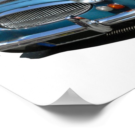 Austin Healey 3000 classic car Poster (Ecke)