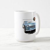 Austin Healey 3000 Gemälde Kaffeetasse (VorderseiteRechts)