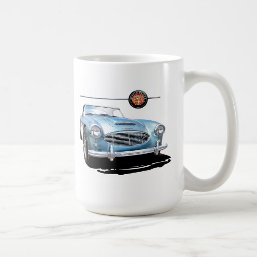 Austin Healey 3000 Gemälde Kaffeetasse (Rechts)