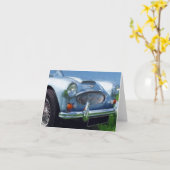 Austin Healey 3000 Karte (Gelbe Blume)