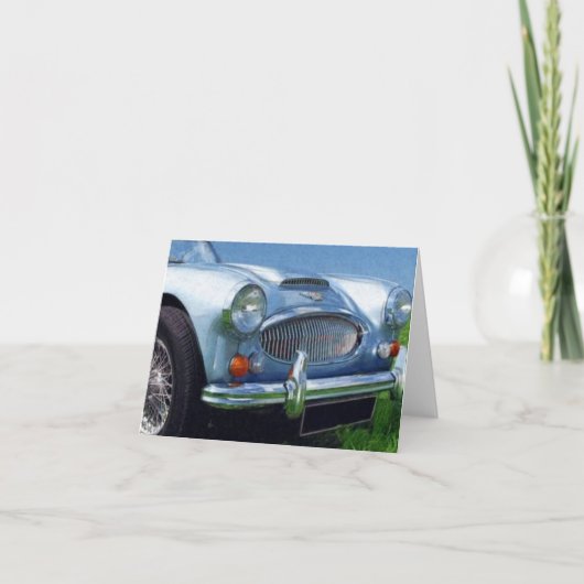 Austin Healey 3000 Karte (Vorderseite)