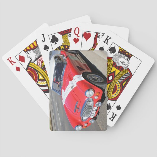 Austin Healey 3000 Mark 111 Spielkarten (Rückseite)