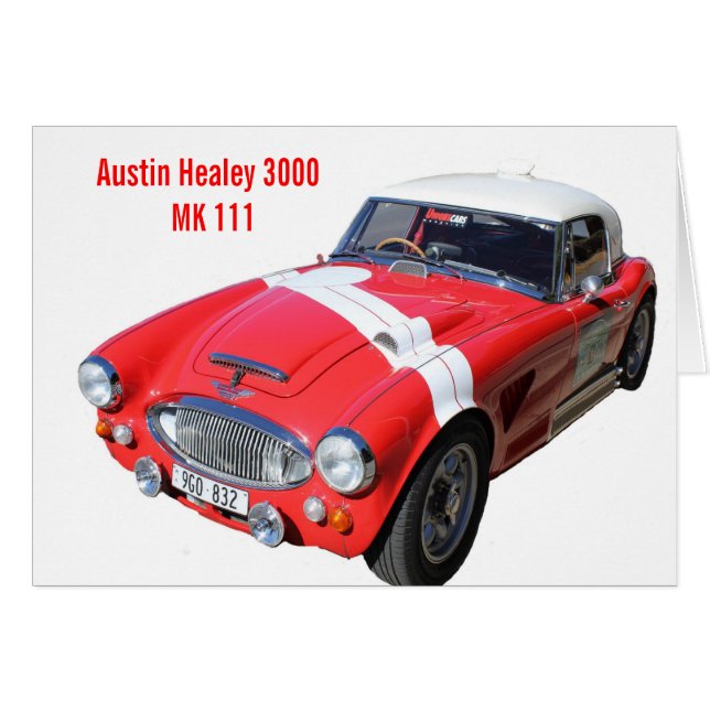 Austin Healey 3000 MK 111 (Vorderseite (Horizontal))