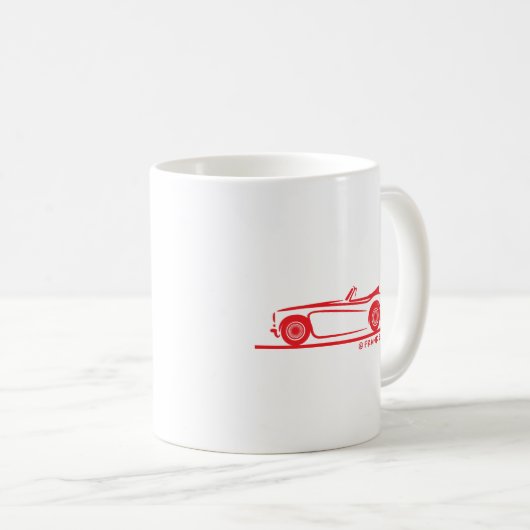 Austin Healey 3000 MK II Kaffeetasse (VorderseiteRechts)