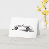 Austin Healey 3000 MK II Karte (Gelbe Blume)