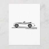 Austin Healey 3000 MK II Postkarte (Vorderseite)