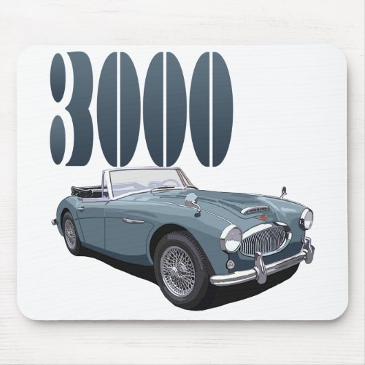 Austin Healey 3000 Mousepad (Vorne)