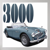 Austin Healey 3000 Poster (Vorne)