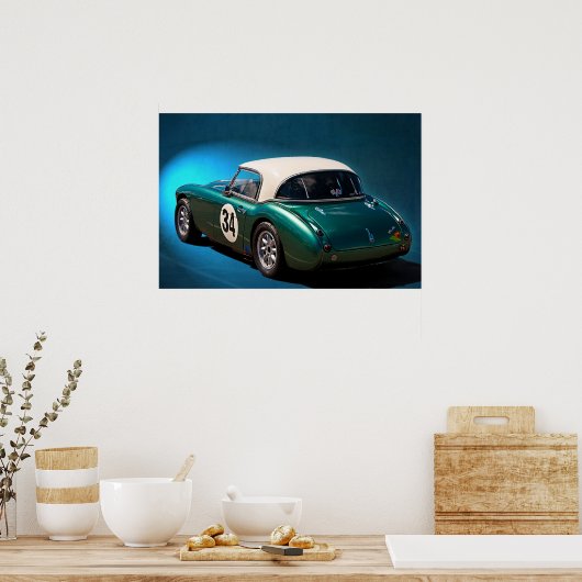 Austin Healey 3000 Poster (Küche)