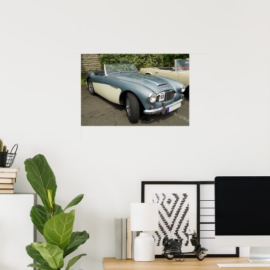 Austin Healey 3000 Poster (Heimbüro)