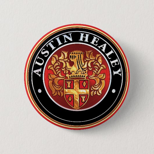 Austin Healey Abzeichen Button (Vorderseite)