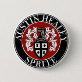Austin Healey Car Classic Wandern Duck Abzeichen Button (Vorderseite)