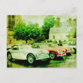 Austin-Healey Classic Car Postcard Postkarte (Vorderseite)