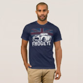 Austin-Healey Frogeye Gewerkschafts-Jack T-Shirt (Vorne ganz)