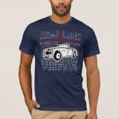 Austin Healey Frogeye Gewerkschafts Jack T Shirt Zazzle De