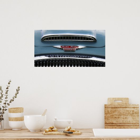 Austin-Healey Poster (Küche)