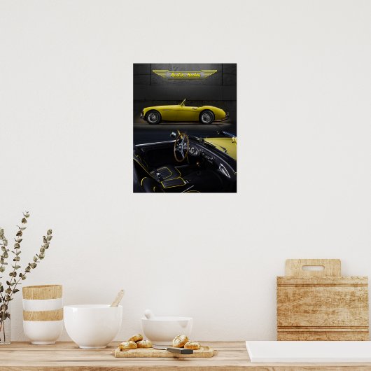Austin-Healey Poster (Küche)