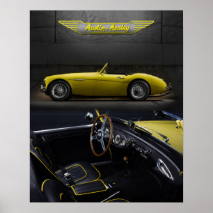 Austin-Healey Poster